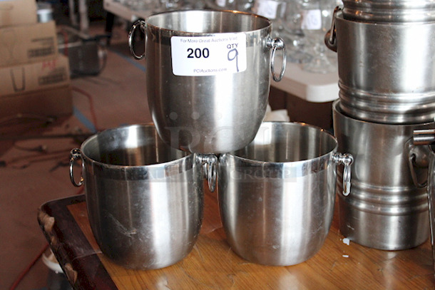 VIP STATUS - Top Of The Line!! Vollrath 46616 & OGGI Double Wall Champagne / Wine Buckets. 9x Your Bid - Image 2 of 6