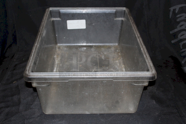 Cambro 18269CW135 Camwear 26" x 18" x 9" Clear Polycarbonate Food Storage Box - Image 2 of 4