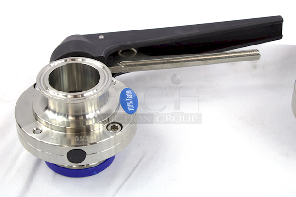 NEW-NEVER USED! St. Pat’s Stainless Steel Butterfly Valve With Nylon/Glass Trigger Handle, 12 Positions In 180 Degrees. 2x Your Bid - Image 7 of 7