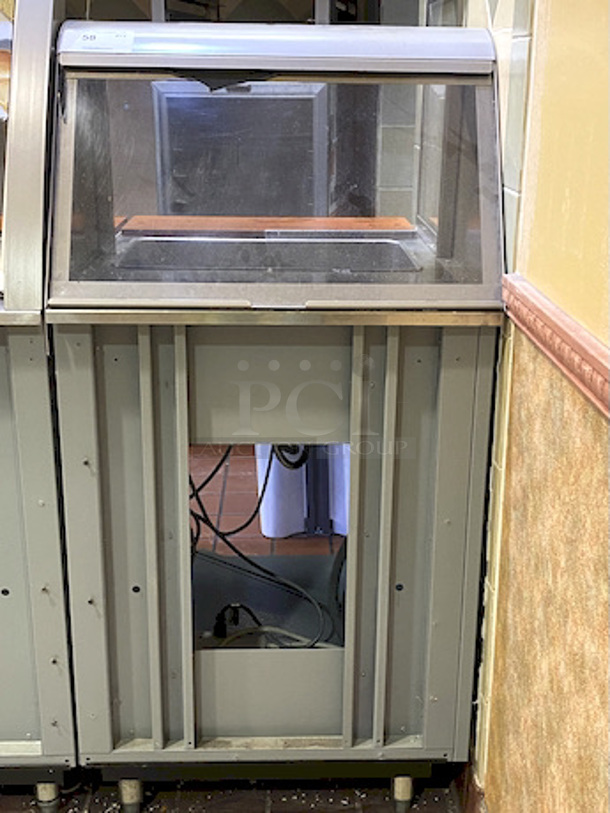 AMAZING! Duke Single Hole Warmer Line Unit With Sneeze Guard. Model# SUB-HF-L25M and Serial# 10102040. Power is 120/60/1 and 46 amps. 

Tested. In Perfect Working Order.  - Image 1 of 10