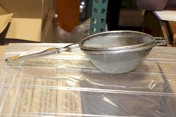 NICE! Set of 2 Round Filters/Sifters 10-1/2" - Image 2 of 4