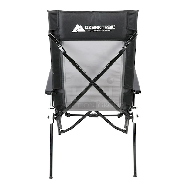 Ozark Trail Quad Zero Gravity Lounger Camping Chair, Black. 3x Your Bid - Image 5 of 7