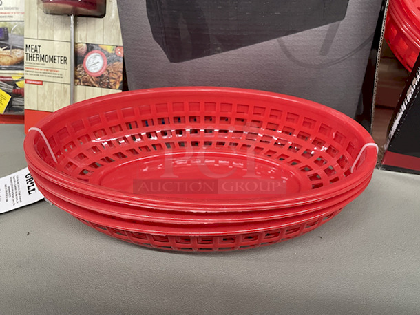 READY FOR THE COOKOUT!! (2) Ozark Trail 2-pc Pre-Seasoned Cookware Set With Dual-Function Lids; (4) Expert Grill Thermometer Replacement Probes; (2) Expert Gril Meat Thermometers; (1) Camp Chef Two Burner Cary Bag; (12) Expert Grill 4-pk Food Baskets.  - Image 8 of 11