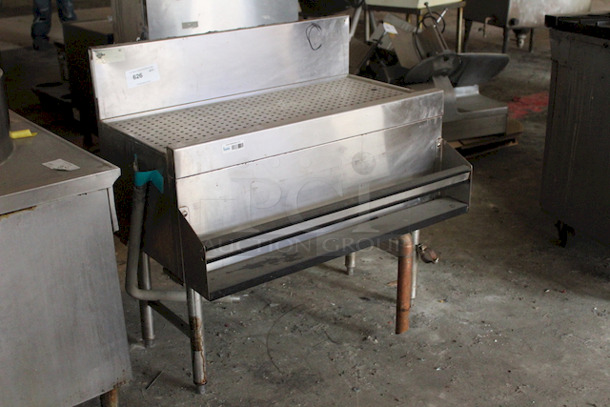 SUPERB! Glastender DBA-36 Underbar Drainboard With Speed Rail, Freestanding - 36"W x 19"D - Image 3 of 5