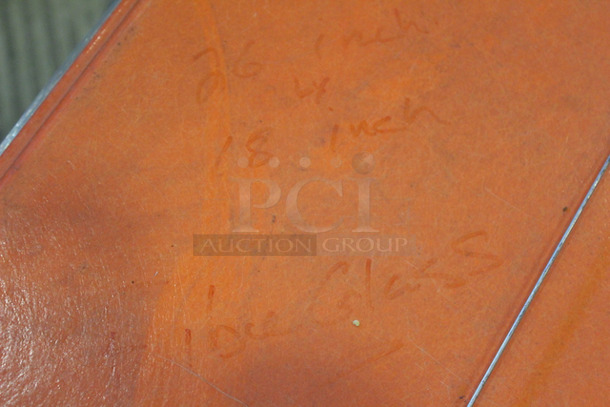 HUGE LOT! Cambro 1826220 Fiberglass Camtray® Cafeteria Tray - 25 3/4"L x 17 4/5"W., 1 Stack of 56 Trays. 56 Times Your Bid.  - Image 5 of 6