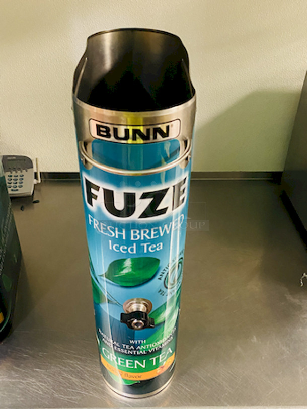 SWEET! Fuze 3-1/2 Gallon Tea Dispenser. 

Missing Lid and spouts. 

2x Your bid.  - Image 10 of 10