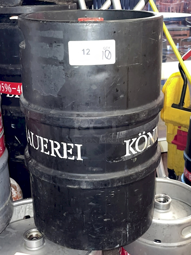 STACKABLE! Polyurethane Coated Stainless Steel Keg, Schaefer Plus Keg, With Sankey D-type Fitting., 1/2bbl, Aisi 304. 10x Your Bid - Image 1 of 2