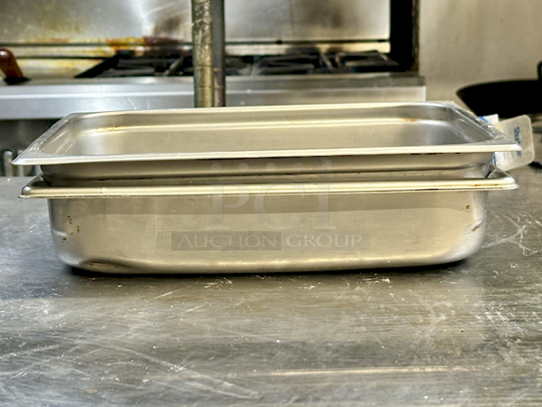 1/2 Size Pans, Metal. 2-1/2" Deep. 2x Your Bid.  - Image 3 of 3