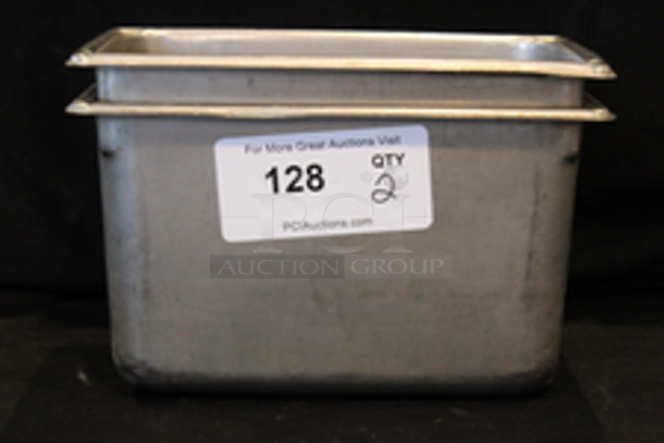 Stainless Steel 1/3 Pans, 6” Deep.
12-1/2x7x6
2x Your Bid
 - Image 3 of 8