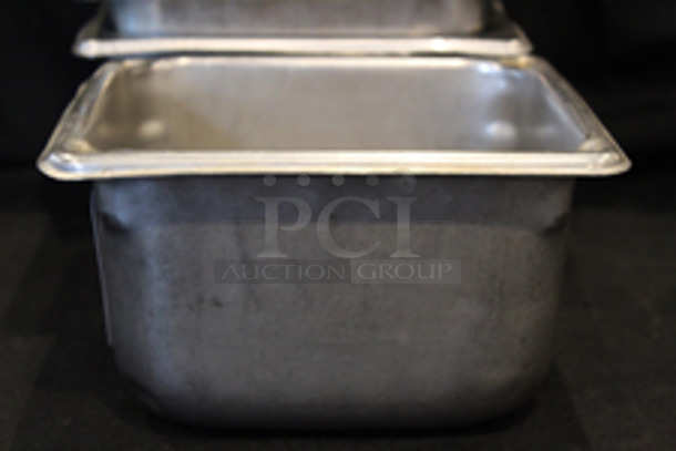 Stainless Steel 1/6 Pans, 4” Deep
6-1/4x6-3/4x4
5x Your Bid
 - Image 3 of 4