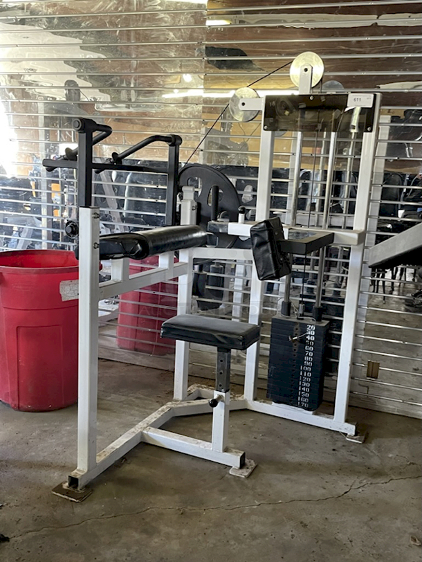 Reflex Fitness Products. Tricep Extension. Machine Has Been Re-Strung - Image 2 of 4