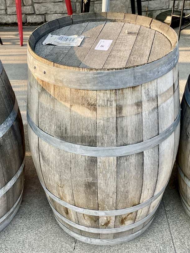 VERY NICE!! Ste Michelle Wine Estates Oak Wine Barrel. - Image 1 of 2