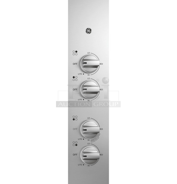 GE® JGP3030SL1SS 30" Built-In Gas Cooktop with Dishwasher-Safe Grates. 120V; 60Hz; 5A Front Left 15,000BTU Power Boil, Left Rear 5,000 BTU, Right Front: 9,500BTU, Right Rear: 12,500 BTU. Serial Number: RS046568Q - Image 5 of 8