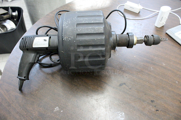 NICE! Cobra LX250 1/4-in x 25-ft Cable Drum Machine Auger, 120volt - Image 3 of 4