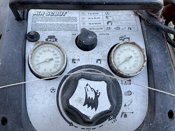 Husky Air Scout Air Compressor 2.0 SCFM @ 90 PSI/3.0 SCFM @ 40 PSI - Image 6 of 6