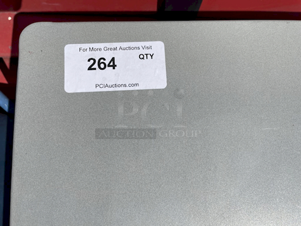 Outdoor 4 Seater Metal Table, Gray. - Image 4 of 4