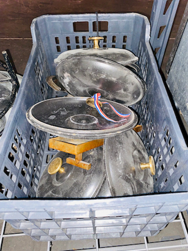 AWESOME!! 4 Shelf Rack Full of Various Smallware, Rack Included.  - Image 8 of 12