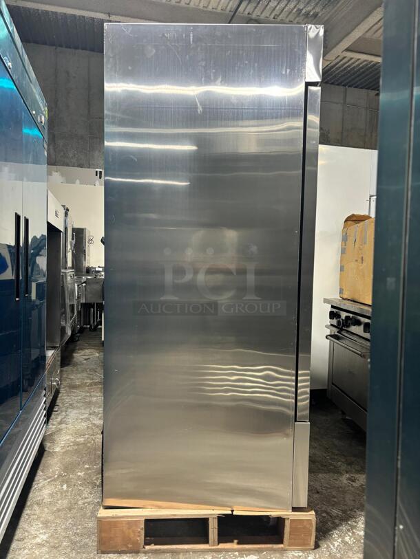 Brand New Scratch & Dent Dukers D28F 28" Single Door Commercial Freezer in Stainless Steel
 - Image 2 of 5