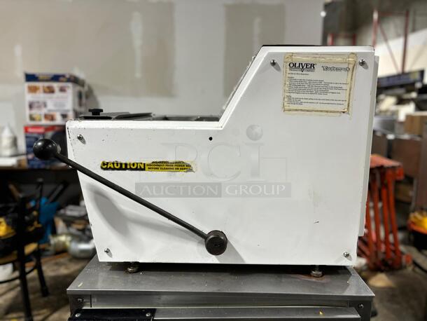 OLIVER 711 COMMERCIAL COUNTERTOP BREAD SLICER
 - Image 2 of 5
