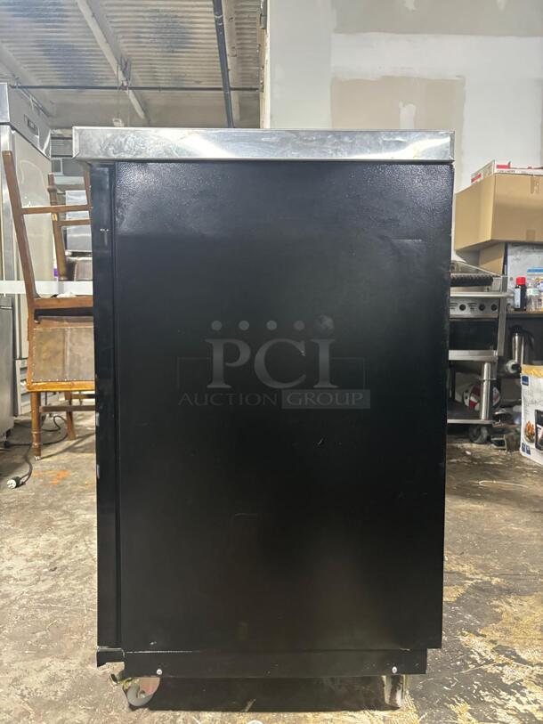 Dukers - DBB72-M3, Commercial 3-Door Back Bar and Beverage Cooler
 - Image 2 of 5