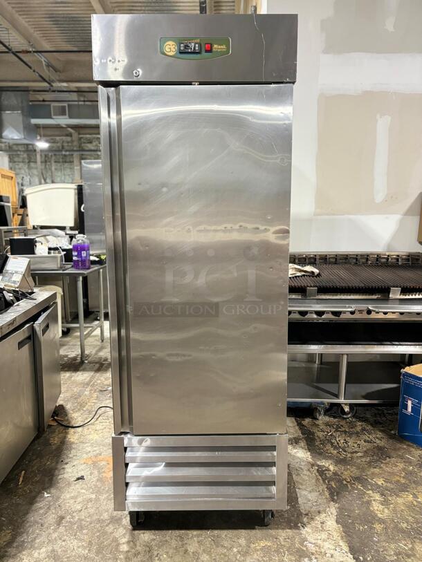 Stainless Steal Migali G3 One Door Reach-In Refrigerator
 - Image 1 of 5