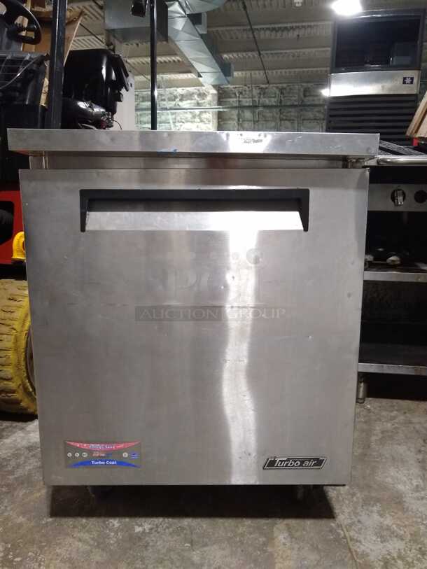 Turbo Air 28in Undercounter Cooler Stainless 6.8 Cu.Ft Refrigerator
 - Image 4 of 4