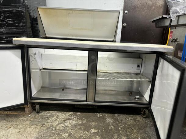 True TSSU-60-18M-B-HC~SPEC3 ADA 60" Spec Series® Mega Top Sandwich/Salad Prep Table w/ Refrigerated Base, 115v
 - Image 5 of 6