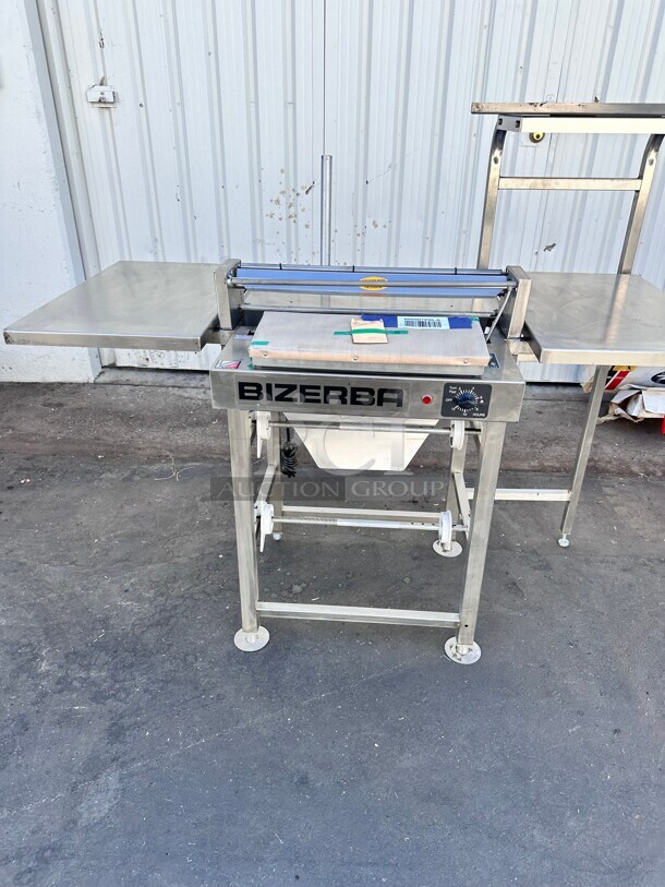 New! Bizerba Heat Seal SM1 Double 18" Roll Film Floor Wrapping Machine with Splash Guard 115V Tested and Working - Image 2 of 9