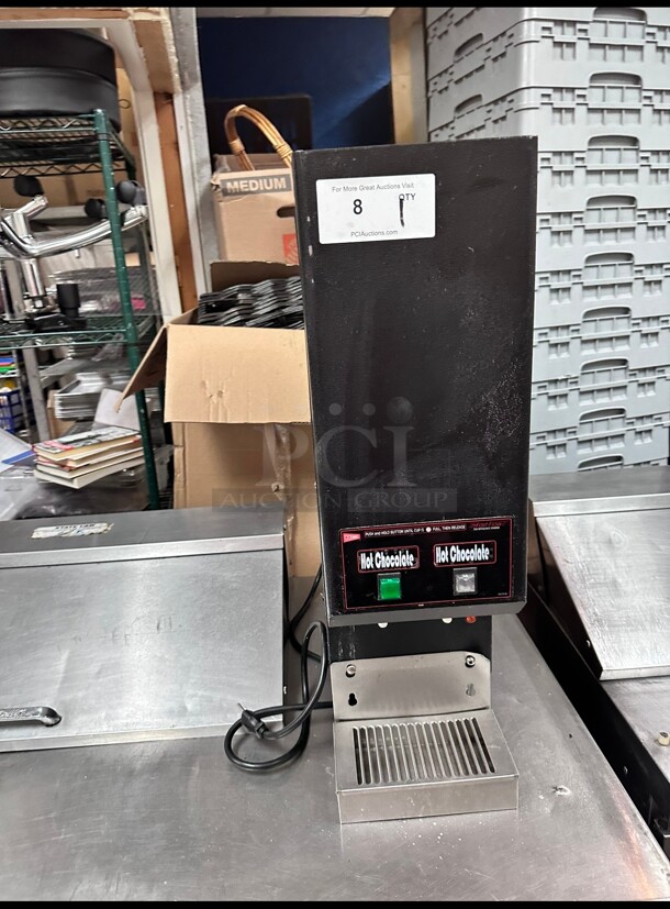 Certified Working Cecilware Pro GB2  Hot Chocolate Dispenser w/ (2) 14 lb Hoppers, 120v NSF  - Image 2 of 9