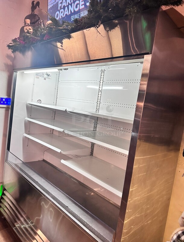 Working True TAC-72 - Vertical Air Curtain Display Merchandiser, 66 Cu. Ft., Stainless Steel 220 Volt 1 Phase - Image 4 of 9