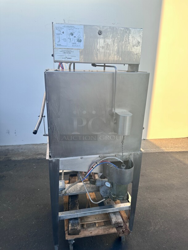 Certified Working CMA ADS Commercial Pass Through Dishwasher 220 Volt  - Image 2 of 10