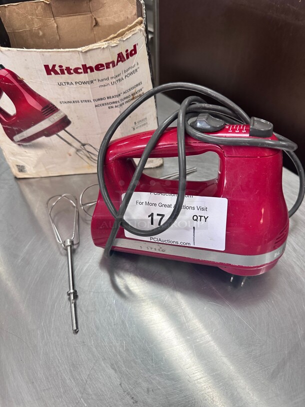 Working Kitchen Aid Stainless Steel Turbo Beater  - Image 1 of 4