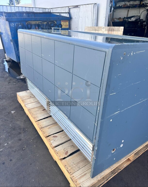 Excellent Condtiin Gelo SCACCO MATTO 72" Ice Cream Showcase 220 Volt Tested and Working - Image 3 of 8
