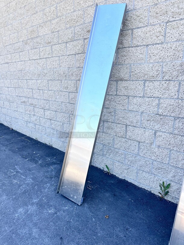 Nice GSW USA WS-W1496 14 x 96 S/s Wall Mount Shelf w/Mounting Brackets - Image 2 of 6