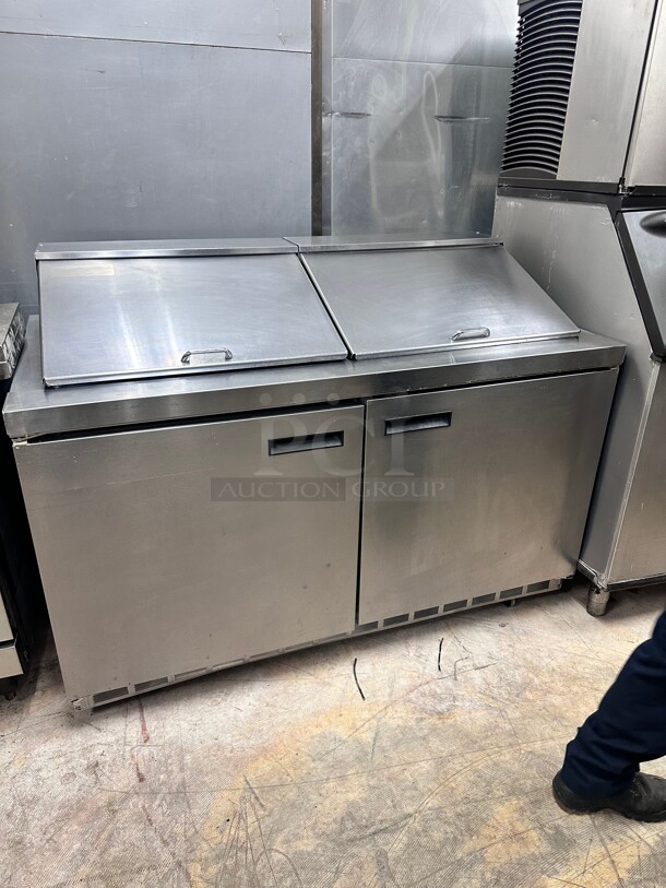 Delfield Commercial 72" Mega Top Sandwich Prep Table 115 Volt Tested and Working! - Image 3 of 9