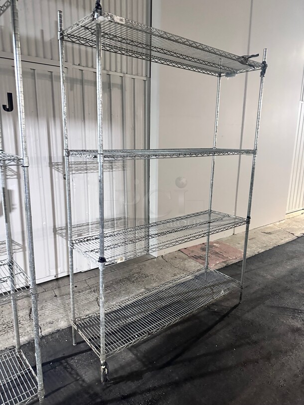 Commercial 48 inch Stainless Wire Rack NSF - Image 2 of 6