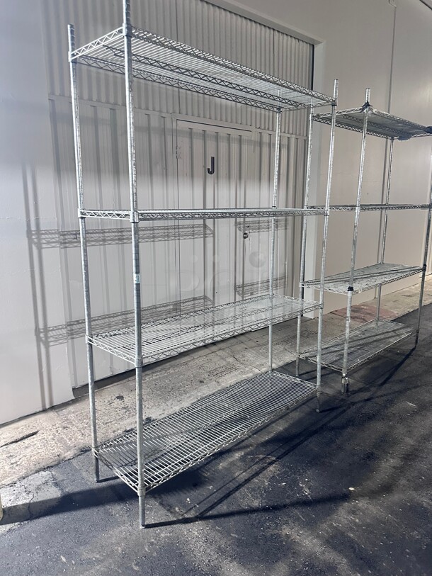 Commercial 48 inch Stainless Wire Rack NSF - Image 4 of 6