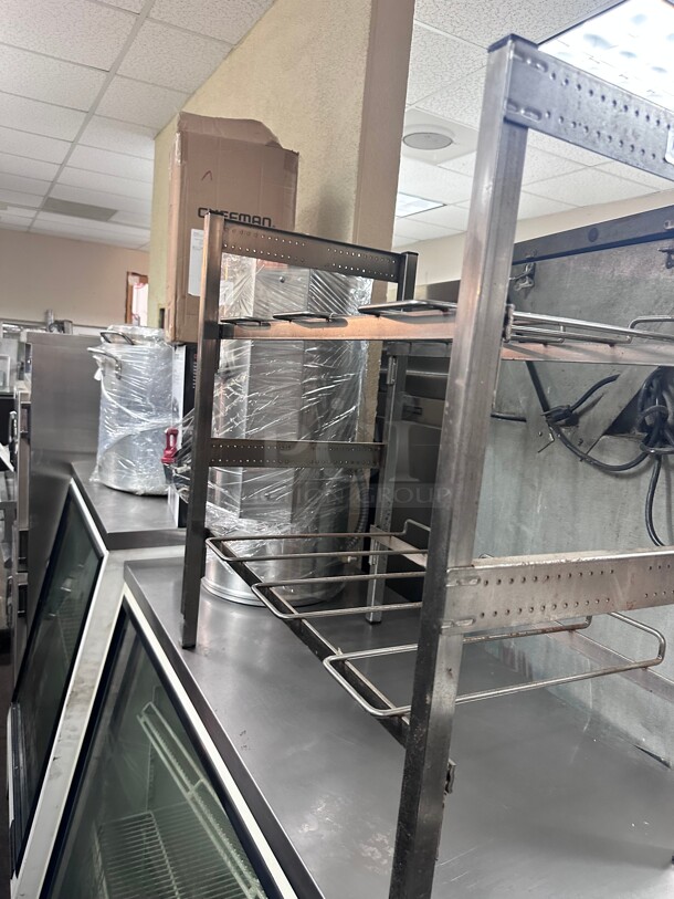 New Countertop 15 inch Food Warmer Display Case 5 Shelf Hot Warming Showcase  Commercial 115 Volt  - Image 7 of 8