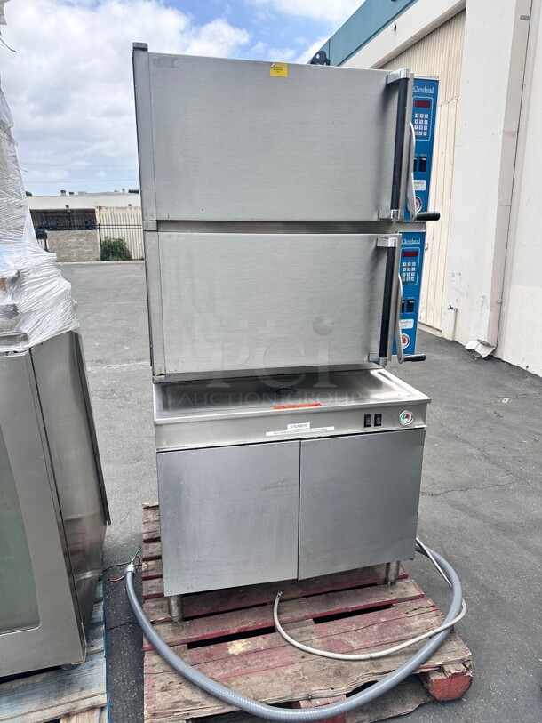 Cleveland ConvectionPro steamer with electric 15 PSI boiler 440 Volt 3 Phase - Image 2 of 8