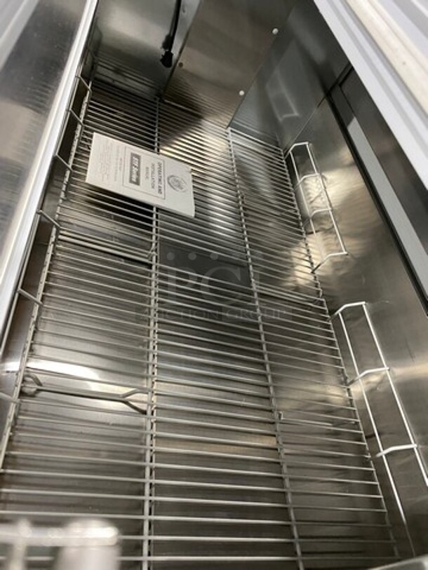 GREAT! NEW! NEVER USED! SCRATCH-N-DENT! Beverage Air Commercial Refrigerated Milk Cooler! With Dual Side Access Doors! Stainless Steel Body! On Casters! Model: STF58 SN: 7203648 115V 60HZ 1 Phase - Image 5 of 8