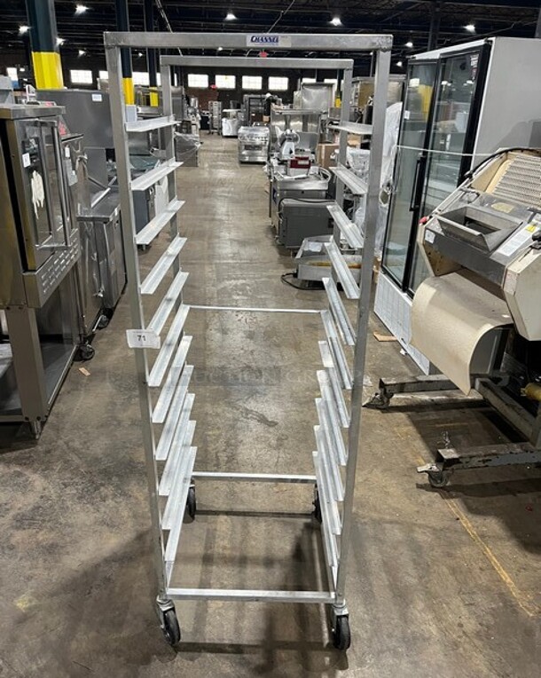 Channel Metal Commercial Pan Transport Rack! On Casters! MODEL AUR12 - Image 1 of 5