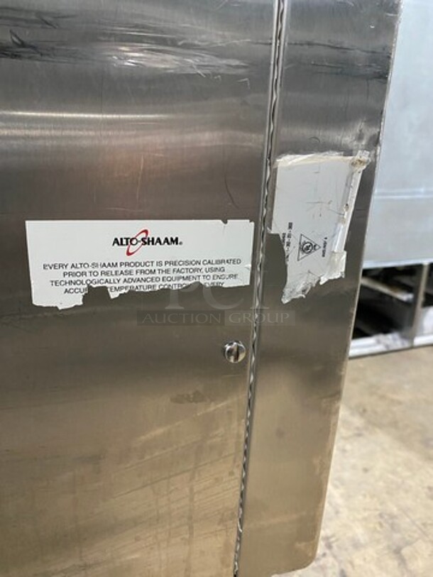 2016 Alto Shaam Commercial Electric Powered Combitherm Convection Oven! With Underneath Storage Space! All Stainless Steel! On Legs! Model: CTP1010E SN: 1631730000 208/240V 60HZ 3 Phase - Image 9 of 11