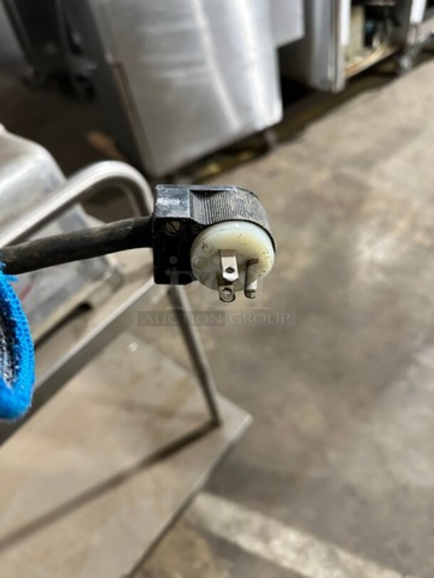 Hollymatic Commercial Food Portioning/ Patty Former Machine! On Equipment Stand! With Underneath Storage Space! All Stainless Steel! On Casters! Model: 54 SN: 58666 115V 60HZ 1 Phase - Image 8 of 8