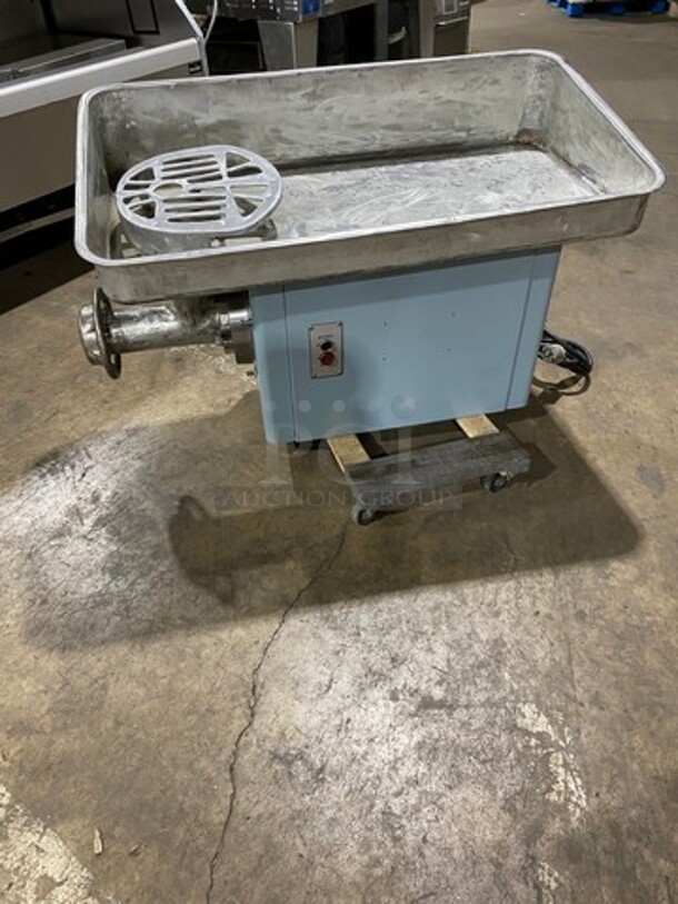 WoW! Hobart Commercial Countertop Heavy Duty Meat Grinder! All Stainless Steel! Model: 4046 SN: 1366555 220V 60HZ 3 Phase! Working When Removed! - Image 2 of 9