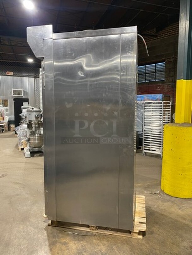 NICE! LBC Commercial Electric Powered Single Door Roll In Rack Proofer/ Warmer Holder/ Hot Food Storage! Solid Stainless Steel! Model: LRP1 SN: S55975 208/240V 60HZ 1/3 Phase - Image 3 of 9