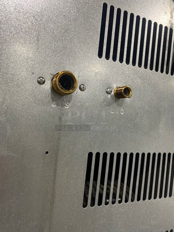 Hoshizaki Commercial Ice Maker Machine! With Commercial Ice Bin! All Stainless Steel! On Legs! Model: KM1340MRH SN: D17271G 208/230V 60HZ 1 Phase - Image 8 of 9