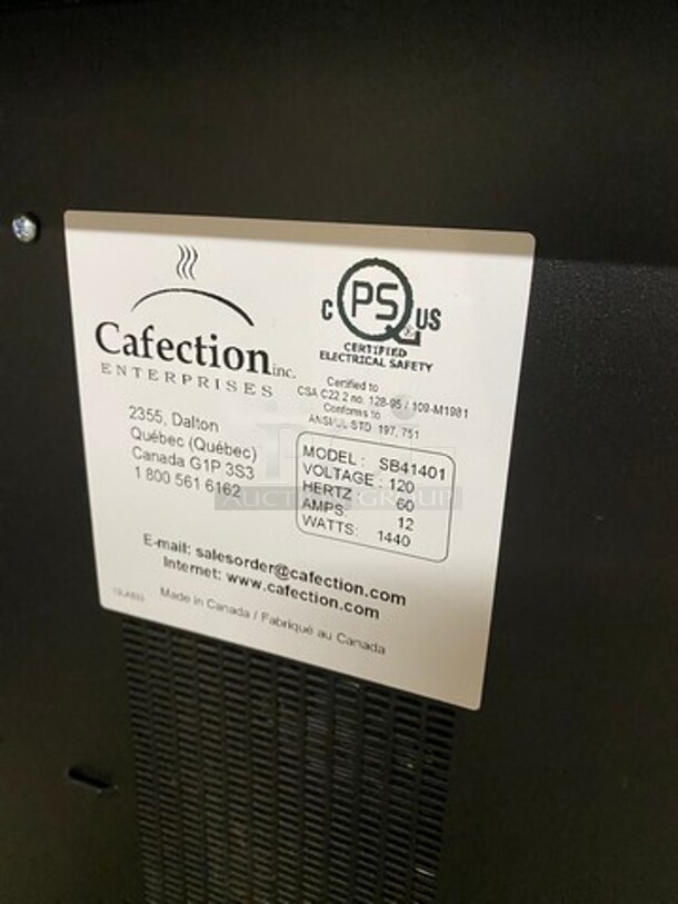 Cafection Commercial Countertop Espresso Machine/Coffee Bean Grinder! Model: SB41401 120V - Image 8 of 9