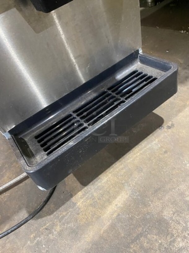 WOW! Hoshizaki Commercial Countertop Refrigerated Ice Maker/Dispenser And Water Dispenser! All Stainless Steel! On Legs! Model: DCM270BAH SN: G01849B 115V 60HZ 1 Phase - Image 7 of 8