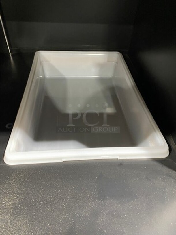 WOW! NEW! Structural Concepts Bakery Goods/Food Display Case Merchandiser! Commercial Work Top/ Prep Station! With Overhead Cabinet! With Food Pan Cut Out! 3 Small Compartment Storage! With Legs! - Image 5 of 7