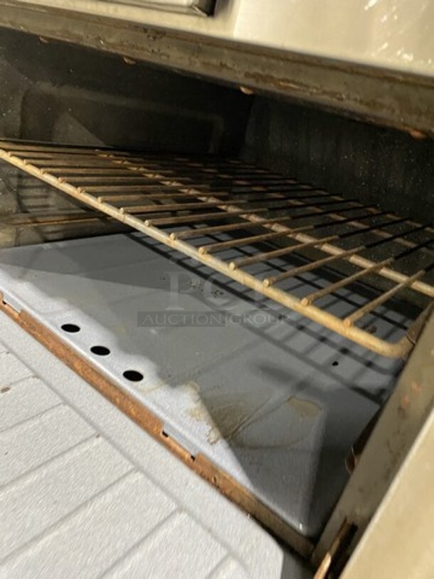 Garland Commercial Natural Gas Powered Upright Double Oven Char Broiler Grill! All Stainless Steel! - Image 8 of 9